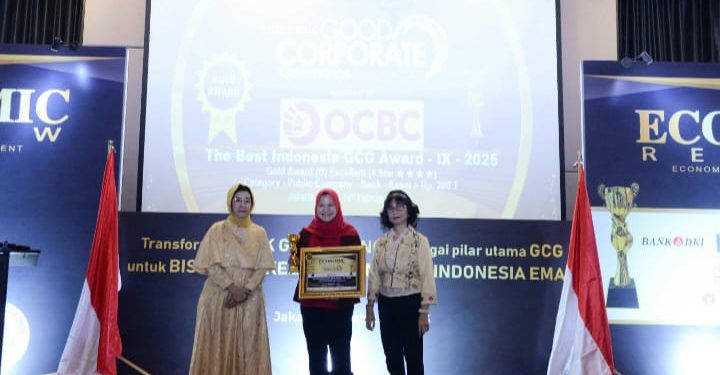 Konsisten Terapkan Prinsip-prinsip GCG Pada Aktivitas Bank, Bank OCBC Raih Penghargaan Bergengsi GCG Award IX 2025