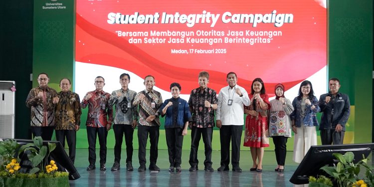 Cegah Korupsi, OJK Ajak Mahasiswa Tanamkan Integritas Sejak Dini, Student Integrity Campaign (In Camp) 2025 di Universitas Sumatera Utara