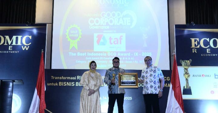 Terapkan Praktik GCG, Toyota Astra Finance Raih Penghargaan di Indonesia Good Corporate Governance Awards 2025
