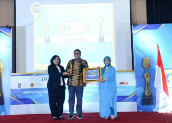 Arie Rinaldi, Sekper Bank DKI Raih The Best Corsec & Corcomm Award 2025