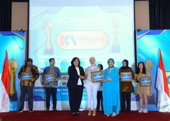 Arie Rinaldi, Sekper Bank DKI Raih The Best Corsec & Corcomm Award 2025