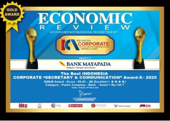 Bank Mayapada Torehkan Gold Award – Indonesia Corporate Secretary & Corporate Communication Award 2025
