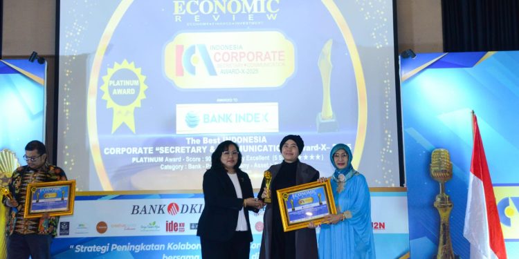 Raih Platinum Award ICCA 2025 Bank Index Selindo Buktikan Peran Krusial Corsec Membangun Reputasi Perusahaan