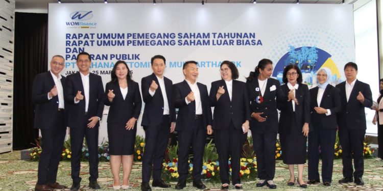 Gelar RUPST dan RUPSLB,  WOM FINANCE Umumkan Kenaikan Modal dan Siap Bagikan Deviden
