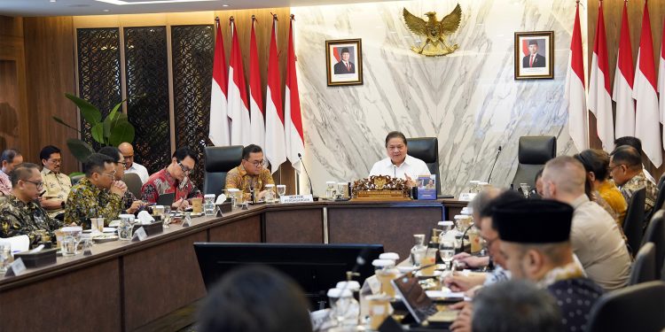 Rapat Koordinasi Penerapan Tarif Perdagangan Baru Amerika Serikat Terhadap Negara Mitra