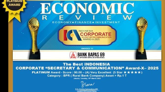 BPR Bapas 69 Raih Platinum Award ICCA 2025