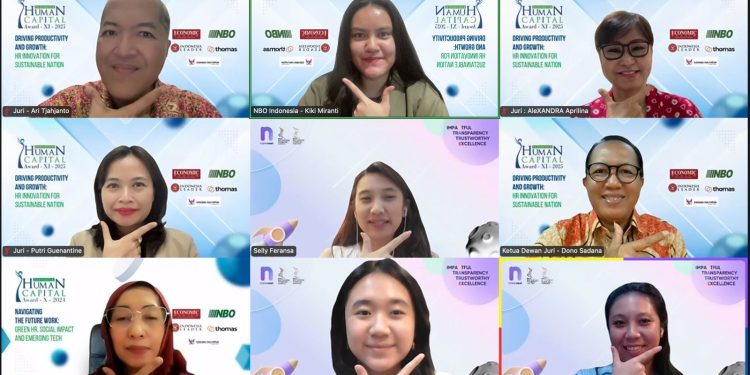 BPD Bank Bali Ikuti Penjurian IHCA 2025 Via Zoom Bersama Economic Review