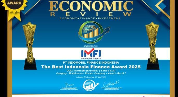 Laba Pendapatan Melonjak Indomobil Finance Raih Gold Award  Award IFA  2025