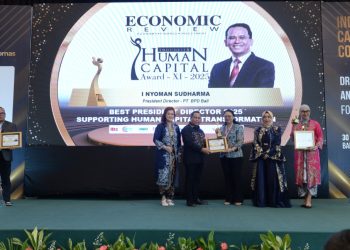 I Nyoman Sudharma, Presdir BPD Bali Raih Best President Director 2025