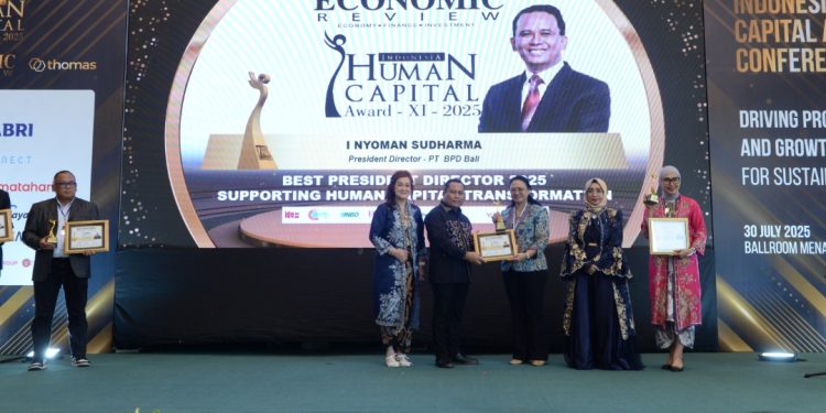 I Nyoman Sudharma, Presdir BPD Bali Raih Best President Director 2025