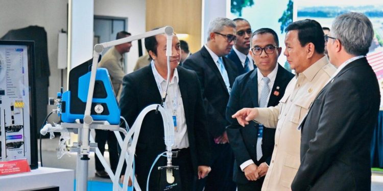 Dukung Teknologi Nasional, Presiden Prabowo Kunjungi Pameran Inovasi di KSTI 2025