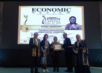 Direktur SDM KAI Dinobatkan sebagai The Best of Distinguished Leader 2025