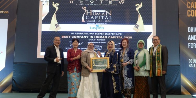 Etos Kerja Tinggi, Taspen Life Cemerlang sebagai Best Company HC 2025