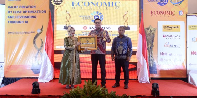 Konsistensi antarkan Bank MAS Raih Indonesia IT & Digital Operational Excellence Award 2025