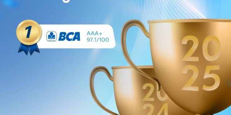BCA Pertahankan Posisi Sebagai Brand Perbankan Terkuat di Dunia Versi Brand Finance Selama Dua Tahun Beruntun