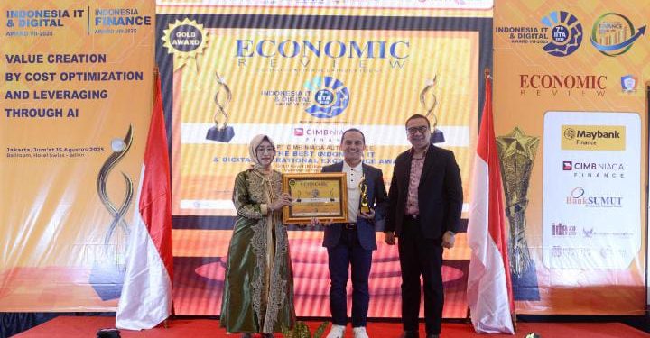 CIMB Niaga Auto Finance Raih Gold Award di IITA-VII-2025 Berkat Inovasi Digital dan Efisiensi Operasional