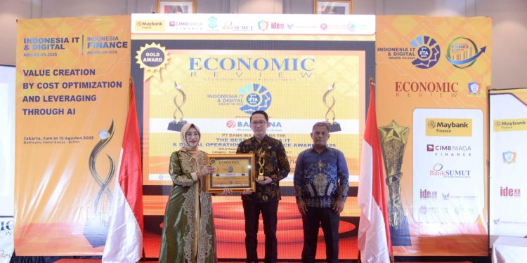Bank Ina Perdana Sabet Penghargaan di IITA-VII-2025 Berkat Digitalisasi yang Kuat
