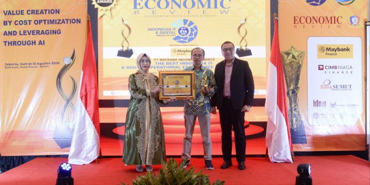 Perkuat Digitalisasi dan Sistem IT Maybank Finance Raih Gold Award IT