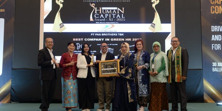 Membangun Fondasi SDM Kuat dan Unggul, Pan Brothers Raih Best Company in Green HR 2025