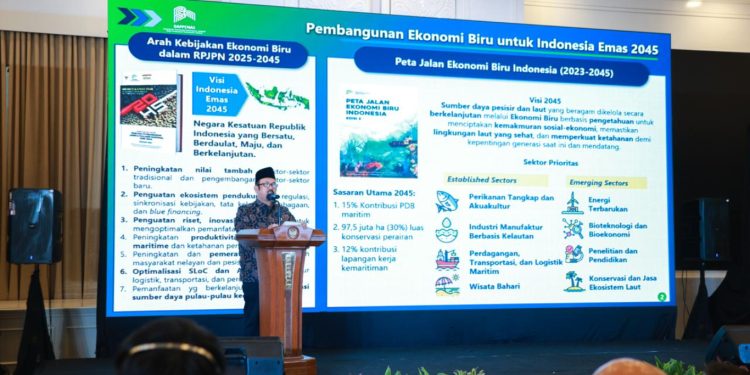Perkuat Komitmen Ekonomi Biru, Bappenas Luncurkan Dokumen Blue Food Assessment dan Blue Economy Index
