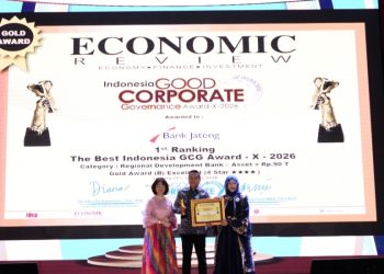 Kalteng Raih Gold Award – GCG Award 2026 dari Economic Review