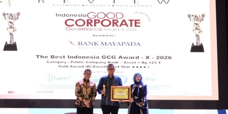 Bank Mayapada Raih Gold Award – Excellent, GCG Award