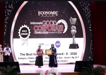 Terapkan GCG Berdasarkan Prinsip, AKR Corporindo Gemilang dengan Torehan Gold Award GCG 2026