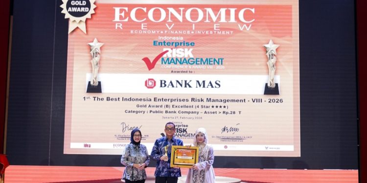 Raih 1st ERM di IERMA 2026, Bank MAS Sukses Torehkan Prestasi
