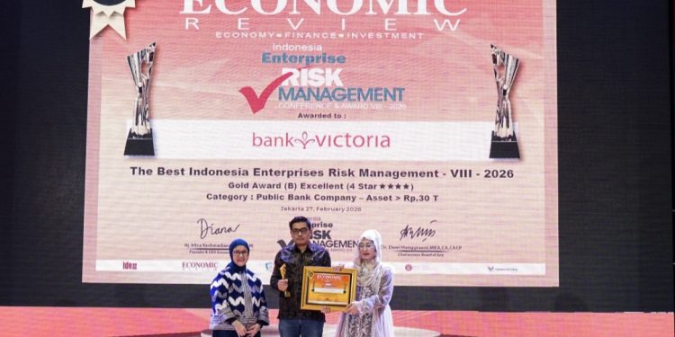 Bank Victoria Boyong Gold Award Excellent ERM 2026