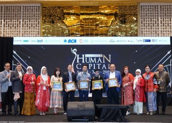 Perhelatan Human Capital Award 2026 secara Meriah di Thamrin Nine Ballroom