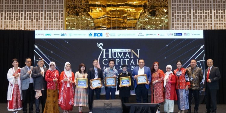Perhelatan Human Capital Award 2026 secara Meriah di Thamrin Nine Ballroom
