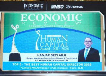 Hadjar Seti Adji – Direktur Manajemen Sumber Daya Manusia dan Transformasi WIKA Sabet Top 5 Best HC Director 2026