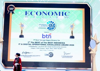 PT Bank Tabungan Negara (Persero) Tbk Raih Juara Umum Penghargaan IT 2026