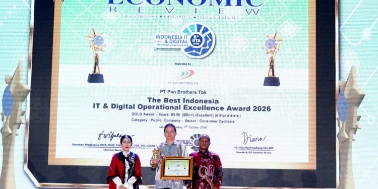 Pan Brothers Sukses Raih Gold Award IITA 2026 Berkat Konsistensi Berkesinambungan