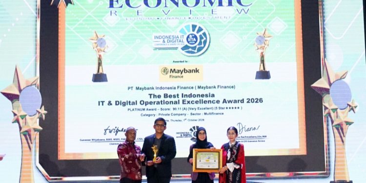 Maybank Finance Ukir Prestasi di Ajang IITA 2026 dengan Meraih Platinum Award – Very Excellent Sektor Multifinance