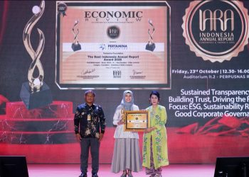 Pertamina Foundation Raih Platinum Award IARA 2026 Apresiasi Tertinggi Economic Review