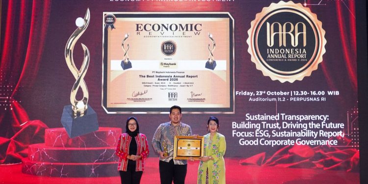 Maybank Finance Boyong Penghargaan IARA 2026 dengan Predikat Gold Award